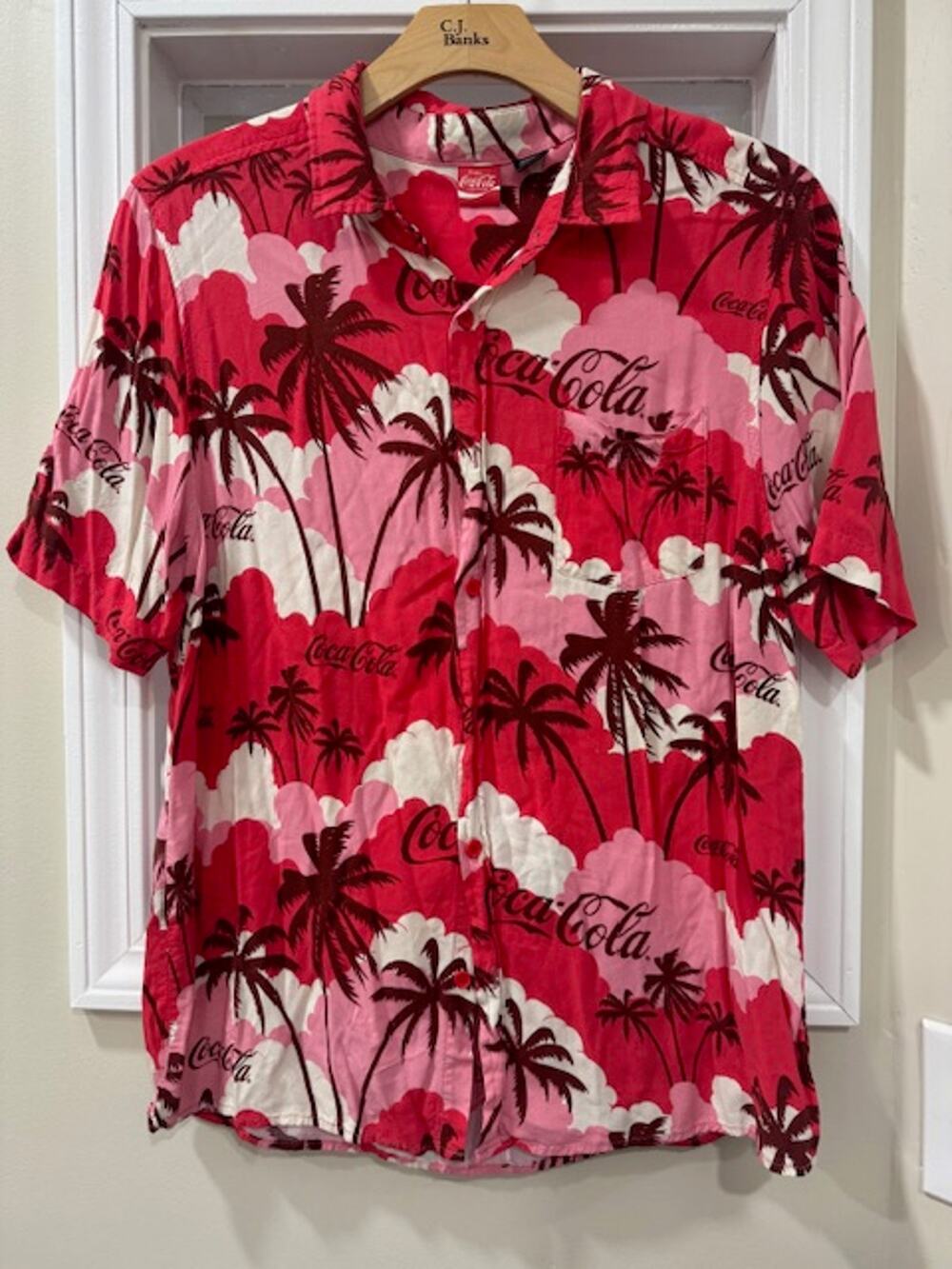 Vintage Coca Cola Hawaiin Shirt